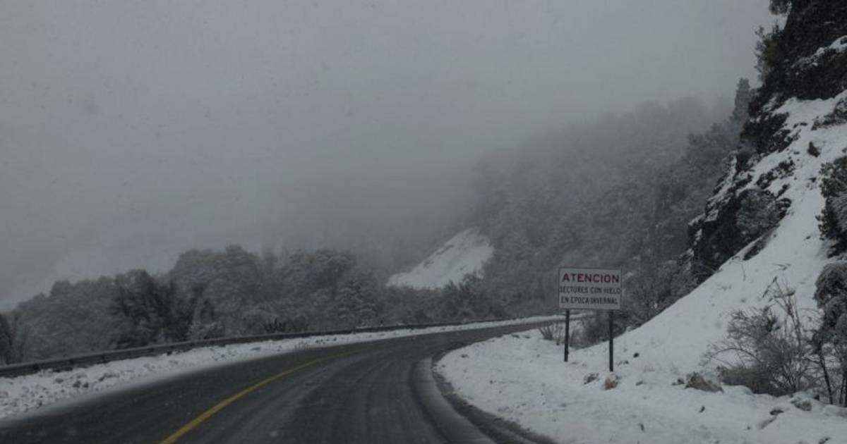 Alerta amarilla por nevadas y viento blanco en la región cordillerana ...
