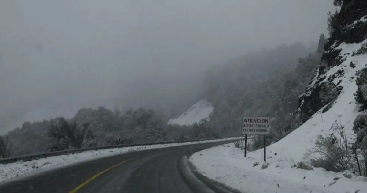 Alerta meteorológica: lluvias y nevadas en la cordillera de Río Negro y ...