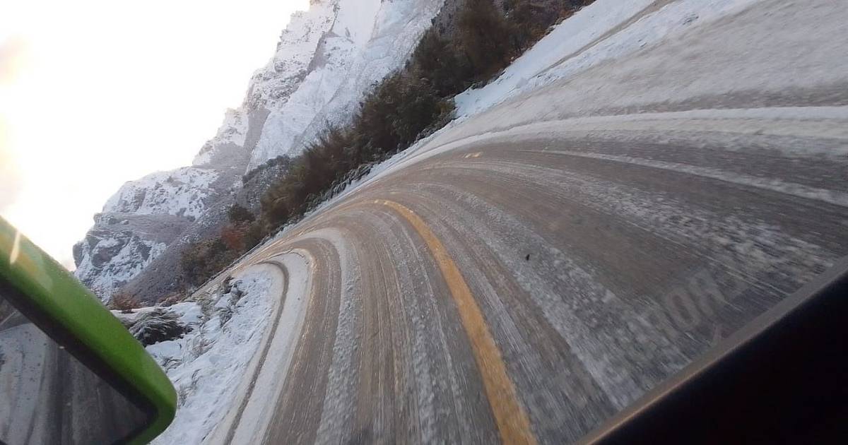 Ruta Nacional 40: Advertencia de Hielo entre El Bolsón y Bariloche ...