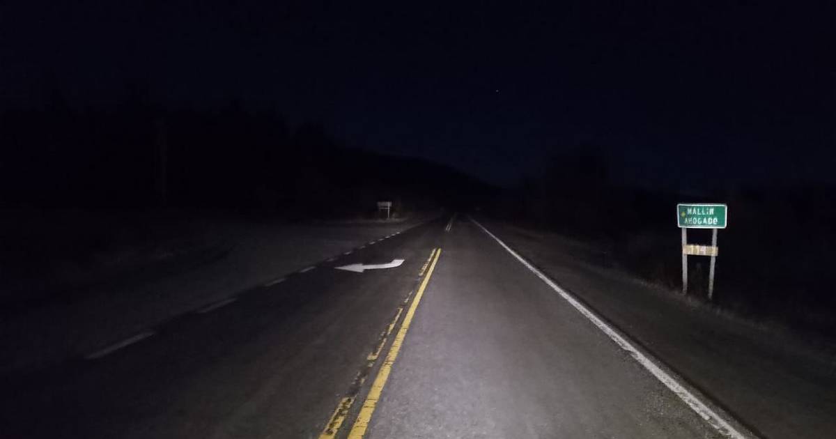 Precaución en la Ruta 40: calzada con sectores húmedos y riesgo de ...