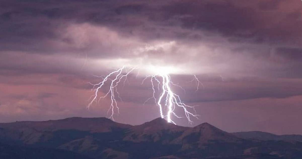 Alerta Amarilla por tormentas eléctricas en Cordillera de Río Negro ...