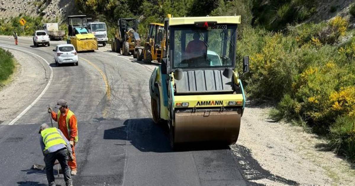 Avanza el bacheo en la Ruta Nacional 40 entre El Bolsón y Bariloche ...